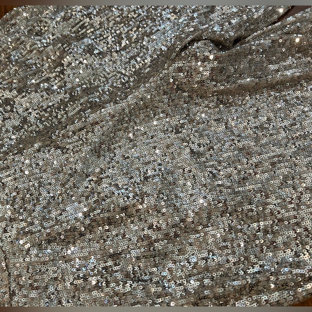 Express Sequin cropped Pants size XS - Picture 9 of 10